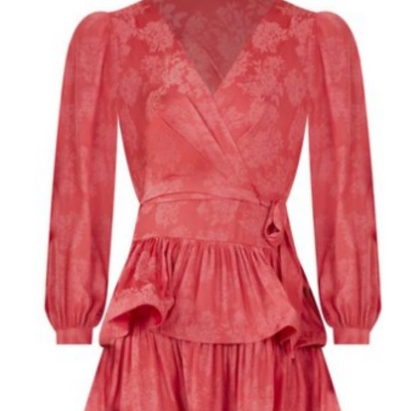 Rose Evening Mini Dress - Picture 4 of 5